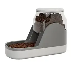 GENERICO - Dispensador automático de comida para perros y gatos