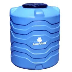 AMERPLAST - Estanque Vertical 1400 Litros Polietileno Tricapa Antibacterial