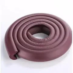 GENERICO - Protección Anti Golpes Goma Para Bordes De Mesas Y Muebles MARRON