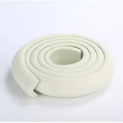 GENERICO - Protección Anti Golpes Goma Para Bordes De Mesas Y Muebles BLANCO