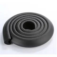 GENERICO - Protección Anti Golpes Goma Para Bordes De Mesas Y Muebles NEGRO