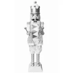 ARTIHOGAR - Cascanueces Musical Gigante Soldado 160 Cm Luces y Movimiento Variados