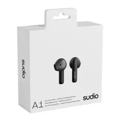 SUDIO - Audífonos Premium Line Earphones A1 TWS MIDNIGHT BLACK