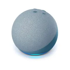 AMAZON - Echo 4 4th Gen Más Grande Mejor Sonido Azul Con Alexa