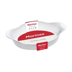 MARINEX - Pack 3 Fuente Asadera Opal Ovalada 1.4 Litros Apta Microonda