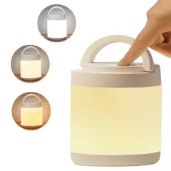 GENERICO - Luz de Noche Recargable para Niños Habitación Cámping-Blanco