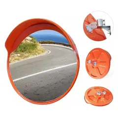 ATURE - 80 Cm Espejo Convexo Gran Angular Con Dirección En Carretera
