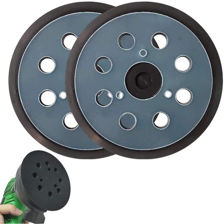 2 Almohadilla Lijar Para Makita 5 Pulgadas 8 Agujeros 123 Mm