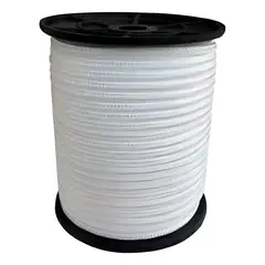 METALFER - Cordel Plastico 8mm X 30 Mts 10 Kg Blanco