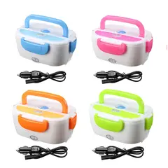 GENERICO - Lonchera Eléctrica Portátil Para Auto Enchufe 12v Y 220v