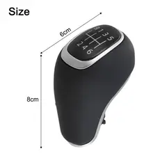 GENERICO - Pomo perilla de Cuero para Palanca 6 Velocidades con reversa por primera