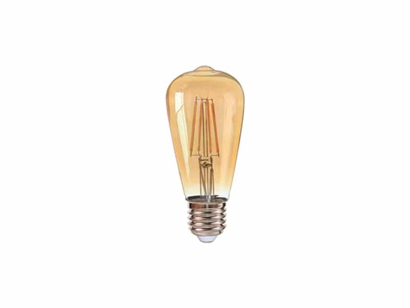 Ampolleta Led St64 Vintage E27 8W 2700k