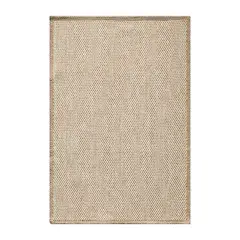 BAZHARS - Bajada de Cama Yute 080X120 cm Lavable Natural Negro Craft 560306