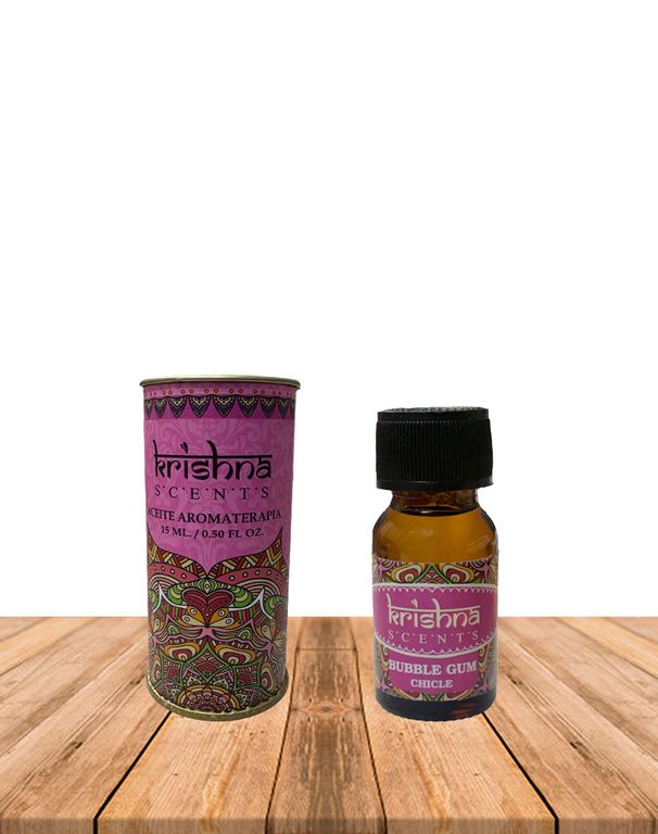 Aceite aromático Chicle Krishna 15 ml
