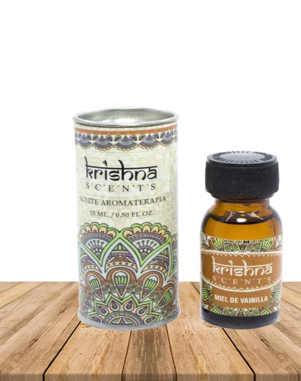 Aceite aromático Miel De Vainilla Krishna 15 ml
