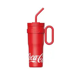 COCA COLA - Germ Termo Mug De 1100ml Vaso Térmico Agua Mega Tumbler Clásico Frío O Caliente Rojo