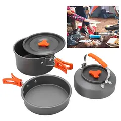GENERICO - Set Ollas Outdoor Camping Cocina Para Camping Utensilios