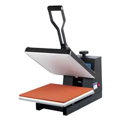 METEX - Estampadora Plancha Plana De Sublimación 38x38cm Negro