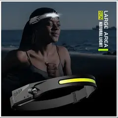 STARTECHOFFICE - Linterna Frontal LED 660 Lúmenes Impermeable Recargable