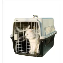 GENERICO - Jaula Canil Transportador para Mascota Talla M Negro