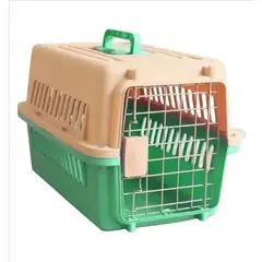 GENERICO - Jaula Canil Transportador para Mascota Talla M Verde