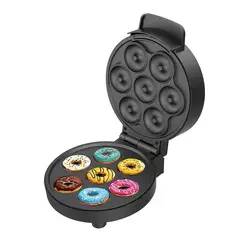 RAF - Maquina de Mini donas Postres donuts antiadherente 7 donas
