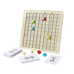GENERICO - Tablero De Multiplicación De Madera Juguete De Matematica