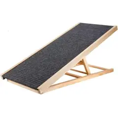 GENERICO - Rampa Antideslizante Ajustable para Mascotas 100x40x50cm