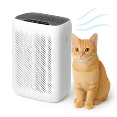 GENERICO - Purificador de Aire Wifi Silencioso Pelos Alérgenos Mascotas