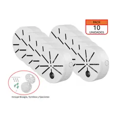 VIPA - Caja estanca redonda soporte pack 10 unidades