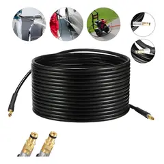 KUANGYE - Manguera De Lavado A Presión Para Karcher K2 K3 K4 K5 K6 K7, 15 M Negro