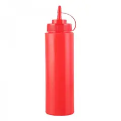 COOK IN - Set 6 Botella Dispensadora Salsa Graduada Roja 350 Ml
