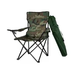AK SPORT - Silla Plegable Portátil de Camping Color Militar