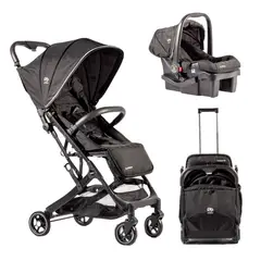 PIKABOO - Coche Travel System Compacto Salo Negro