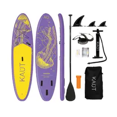 KAUT - Stand Up Paddle Inflable 11´ 6 Triple Quilla Capa Reforzada - Medusa