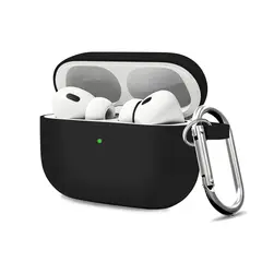 GENERICO - Carcasa Funda Para Airpods Pro 3 (2025) Silicona Negro