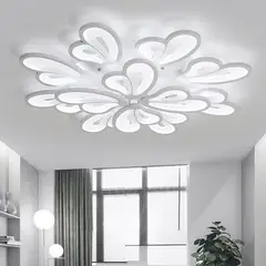 TATEE - Lámpara de pared Luces de techo 12 Tres colores Blanco