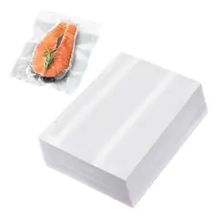 SUPERCENTER - Pack 100 Bolsas Gofrada Sellar Al Vacio 20x30 Vacío Espesado