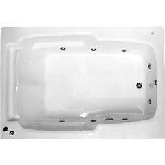 NORGLAS - TINA HIDROMASAJE 177X122 DERECHA