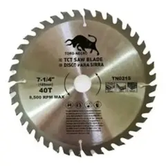 METALFER - Disco De Sierra Circular 7 1/4 Pulgadas 60 Dientes