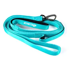 STREET DOGS - Correa De Paseo Para Perros Light 10m - Turquesa