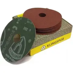 METALFER - Disco Lija Grano 80 Klingspor 10 Unidades.