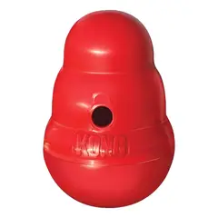 KONG - Juguete Interactivo Wobbler Talla S Para Perro Max 12kg Rojo