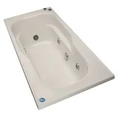 NORGLAS - Tina Hidromasajes Logic150x70 cm Izquierda para una persona.