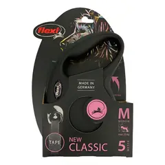 FLEXI - Correa Retráctil Para Perro Classic Talla M Max. 25kg - Negro