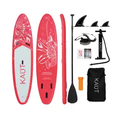 KAUT - Stand Up Paddle Inflable 11´ 6 Triple Quilla Capa Reforzada - Langosta