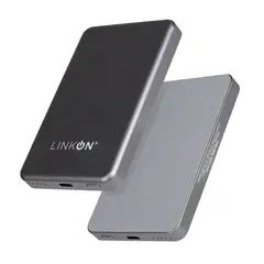 LINKON - Bateria Externa Cargador iPhone Portatil Magsafe - Gris