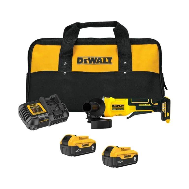 Kit Esmeril Angular 41/2 20v Car/Bat 5Ah Dcg408P2-b2 a $275.990