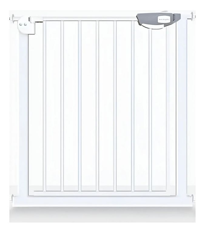 Baranda Seguridad Ajustable Para Bebe Blanco Lisa
