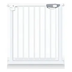 GENERICO - Baranda Seguridad Ajustable Para Bebe Blanco Lisa